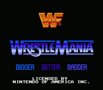 WWF Wrestlemania (Europe) screen shot title